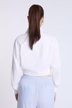 Linen-Blend Cargo Bomber Jacket thumbnail 4
