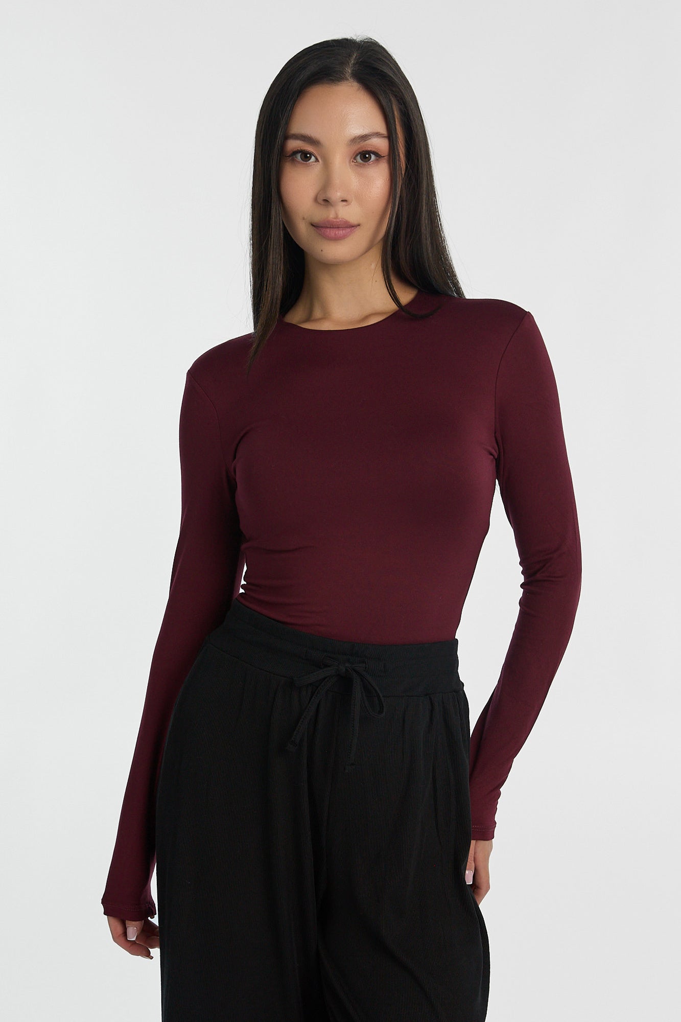 Super Soft Long Sleeve Crew Neck Bodysuit