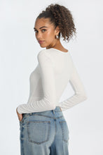 Super Soft Long Sleeve Square Neck Bodysuit thumbnail 9