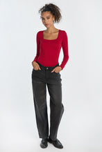 Super Soft Long Sleeve Square Neck Bodysuit thumbnail 30