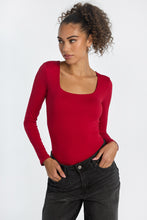Super Soft Long Sleeve Square Neck Bodysuit thumbnail 27