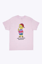 T-shirt coupe garçonne imprimé graphique The Simpsons Lisa Simpson thumbnail 1