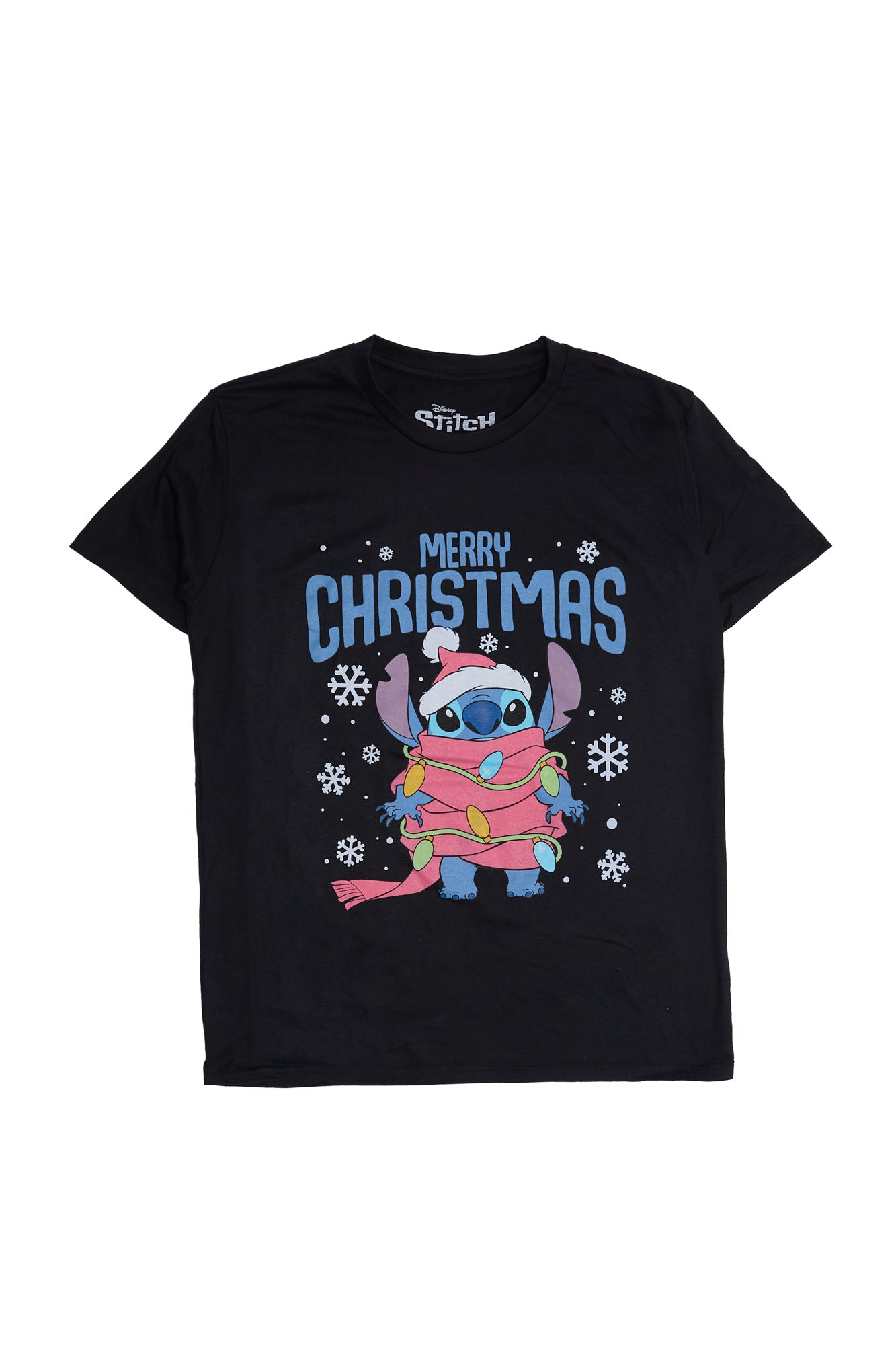 Stitch Merry Christmas Graphic Relaxed Tee