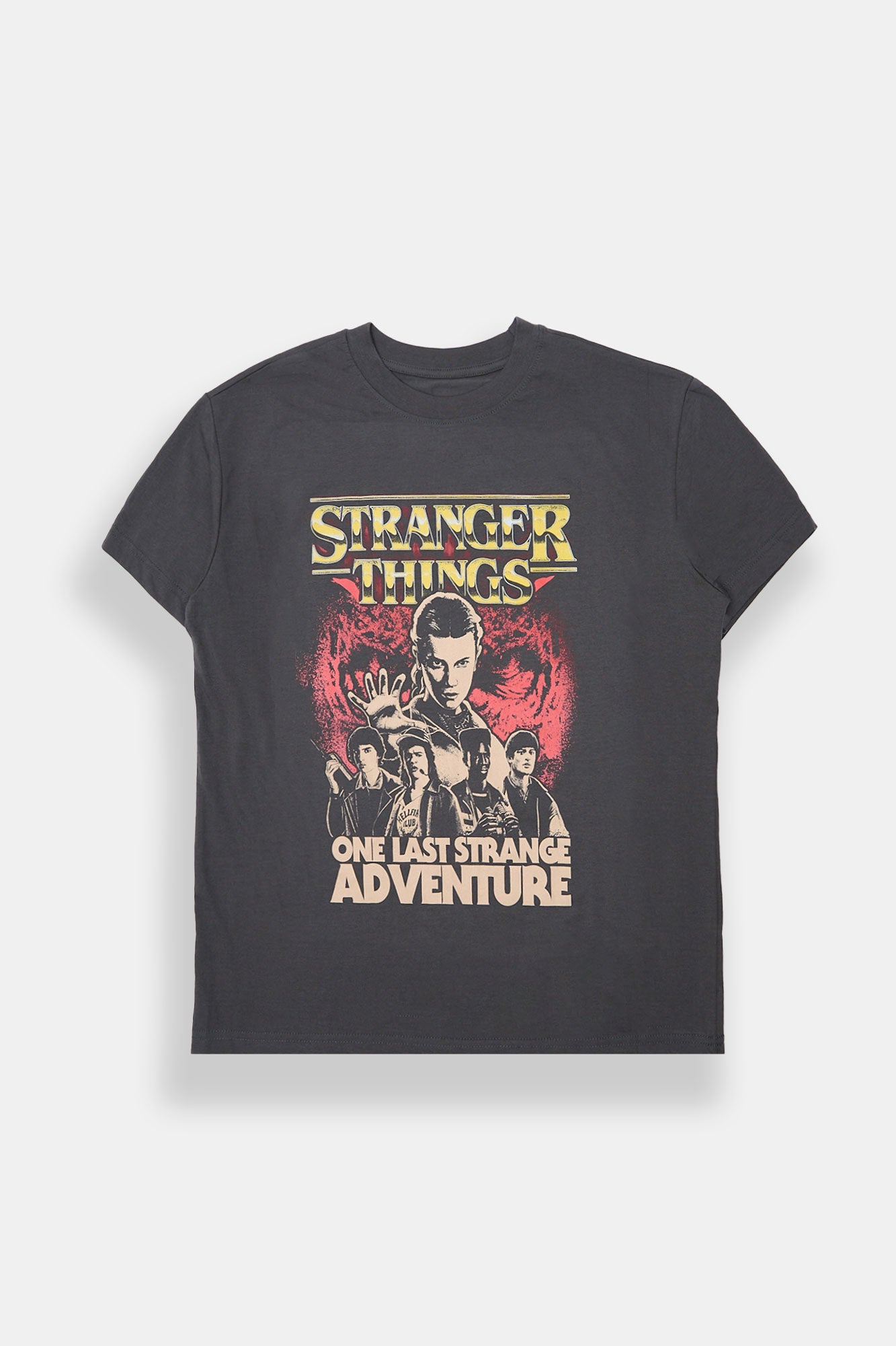 Stranger Things Adventure Graphic Boyfriend Tee