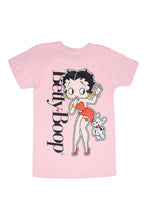 T-shirt décontractée imprime? graphique Betty Boop Puppy thumbnail 1