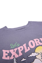 T-shirt décontractée imprime? graphique Peanuts Snoopy Explore thumbnail 4