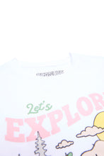 T-shirt décontractée imprime? graphique Peanuts Snoopy Explore thumbnail 2