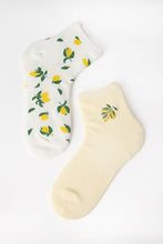 Embroidered Boyfriend Crew Socks 2-Pack thumbnail 2