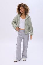 Sweat-shirt en Sherpa zippé thumbnail 15