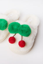 Cherry Faux-Fur Lined Slippers thumbnail 3