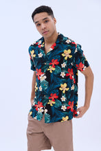 Hawaiian Print Short Sleeve Resort Shirt thumbnail 1