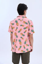 Chemise de vacances à manches courtes imprimé ananas thumbnail 3