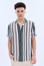 Striped Short Sleeve Resort Shirt thumbnail 1