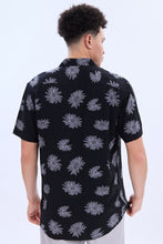 Chemise de vacances à manches courtes imprimé floral thumbnail 3