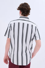 Striped Short Sleeve Poplin Shirt thumbnail 3