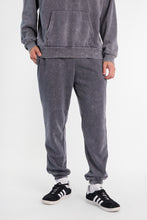 Pantalon en molleton resserré délavé thumbnail 2