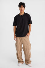 Premium Heavy-Weight Knit Crew Neck Relaxed Tee thumbnail 5