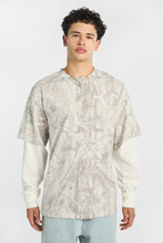 North Western Tree Camouflage Long Sleeve Layered Twofer Tee thumbnail 3