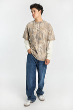 North Western Tree Camouflage Long Sleeve Layered Twofer Tee thumbnail 8