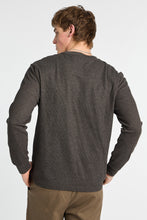 Thermal Waffle Knit Crew Neck Long Sleeve Tee thumbnail 8