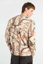 Thermal Waffle Knit Crew Neck Long Sleeve Tee thumbnail 12