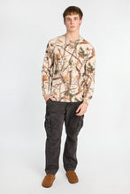 Thermal Waffle Knit Crew Neck Long Sleeve Tee thumbnail 13