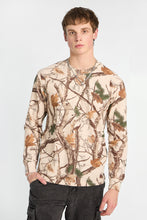 Thermal Waffle Knit Crew Neck Long Sleeve Tee thumbnail 10