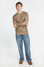 Thermal Waffle Knit Crew Neck Long Sleeve Tee thumbnail 20