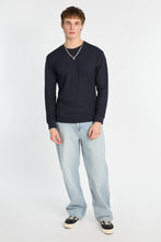 Thermal Waffle Knit Crew Neck Long Sleeve Tee thumbnail 28