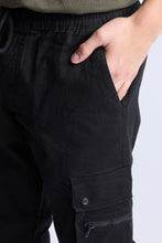 Jogger cargo zippé décontracté thumbnail 3