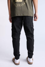 Jogger cargo zippé décontracté thumbnail 4