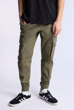 Jogger cargo zippé décontracté thumbnail 1