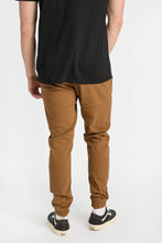 Slim Cinched Bottom Twill Jogger thumbnail 3