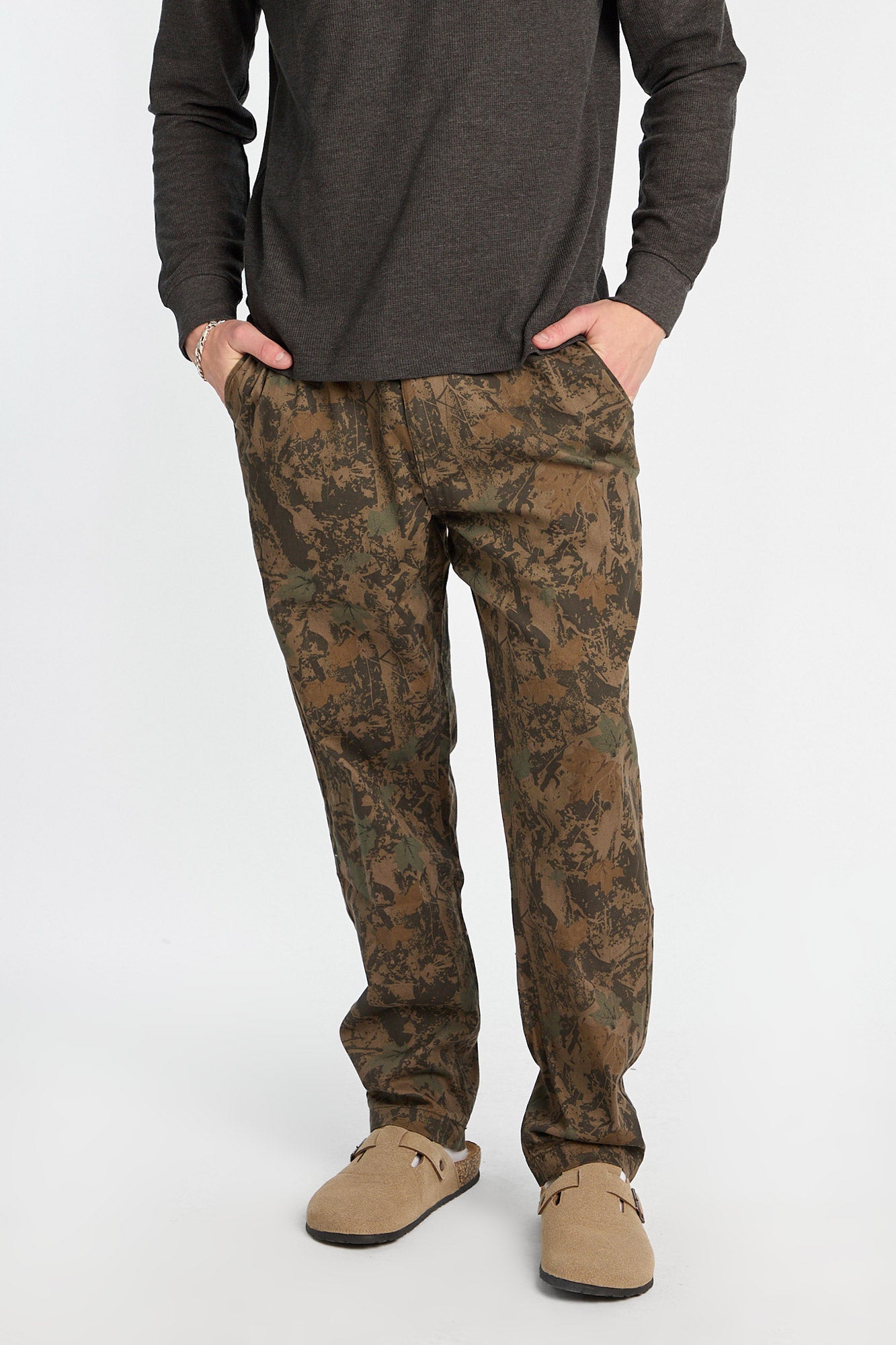 Relaxed Twill Pants