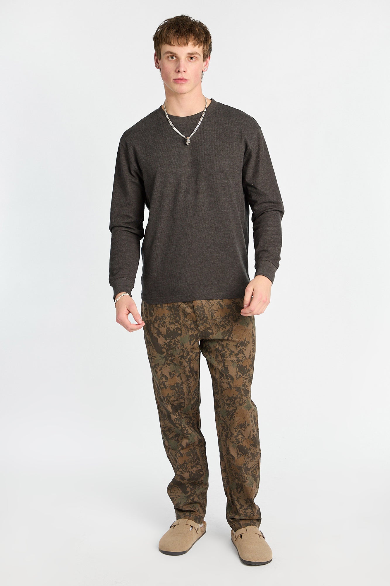 Relaxed Twill Pants