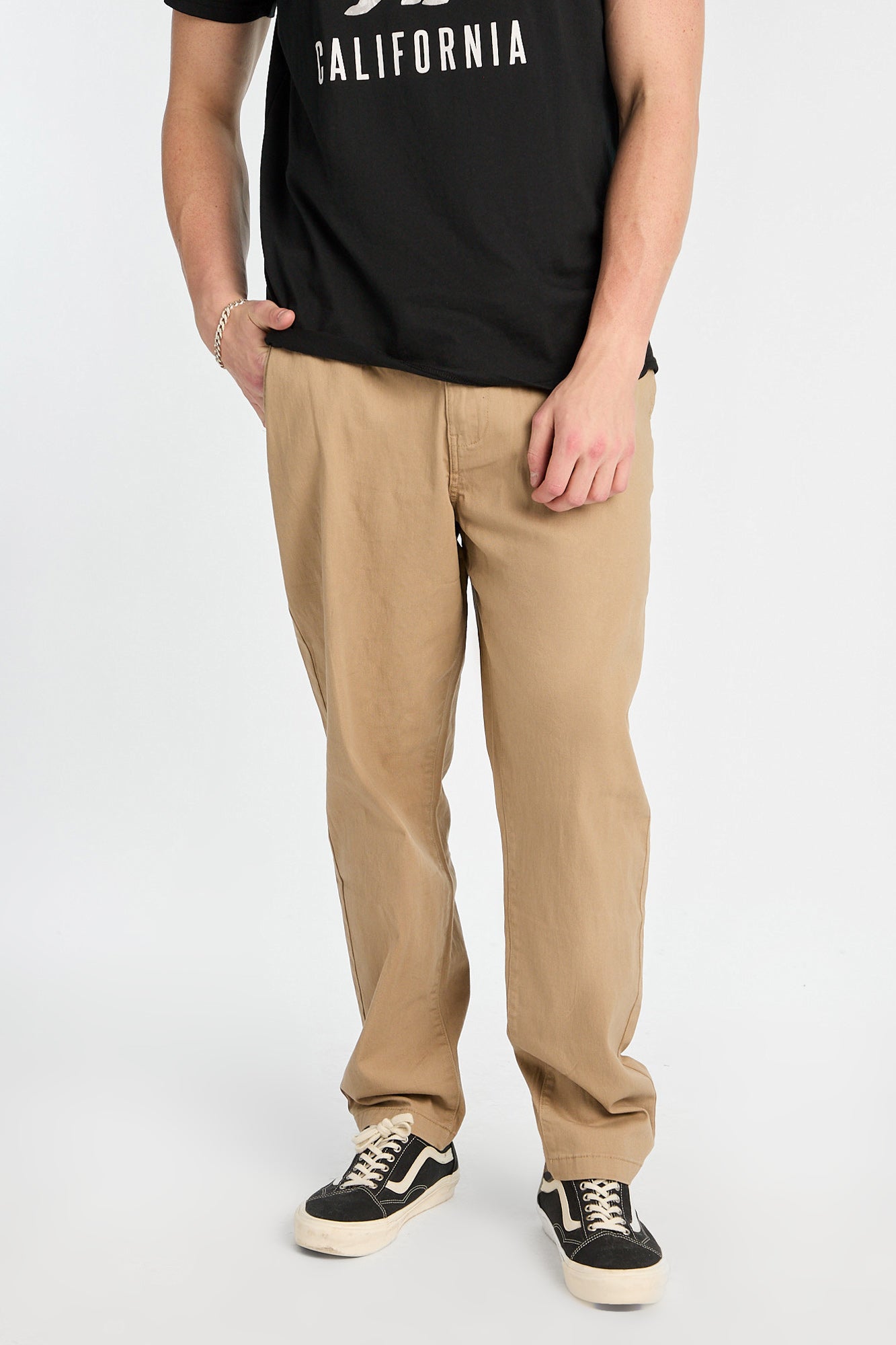 Relaxed Twill Pants