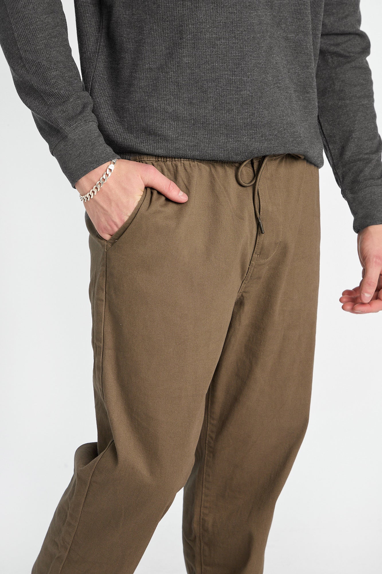Relaxed Twill Pants