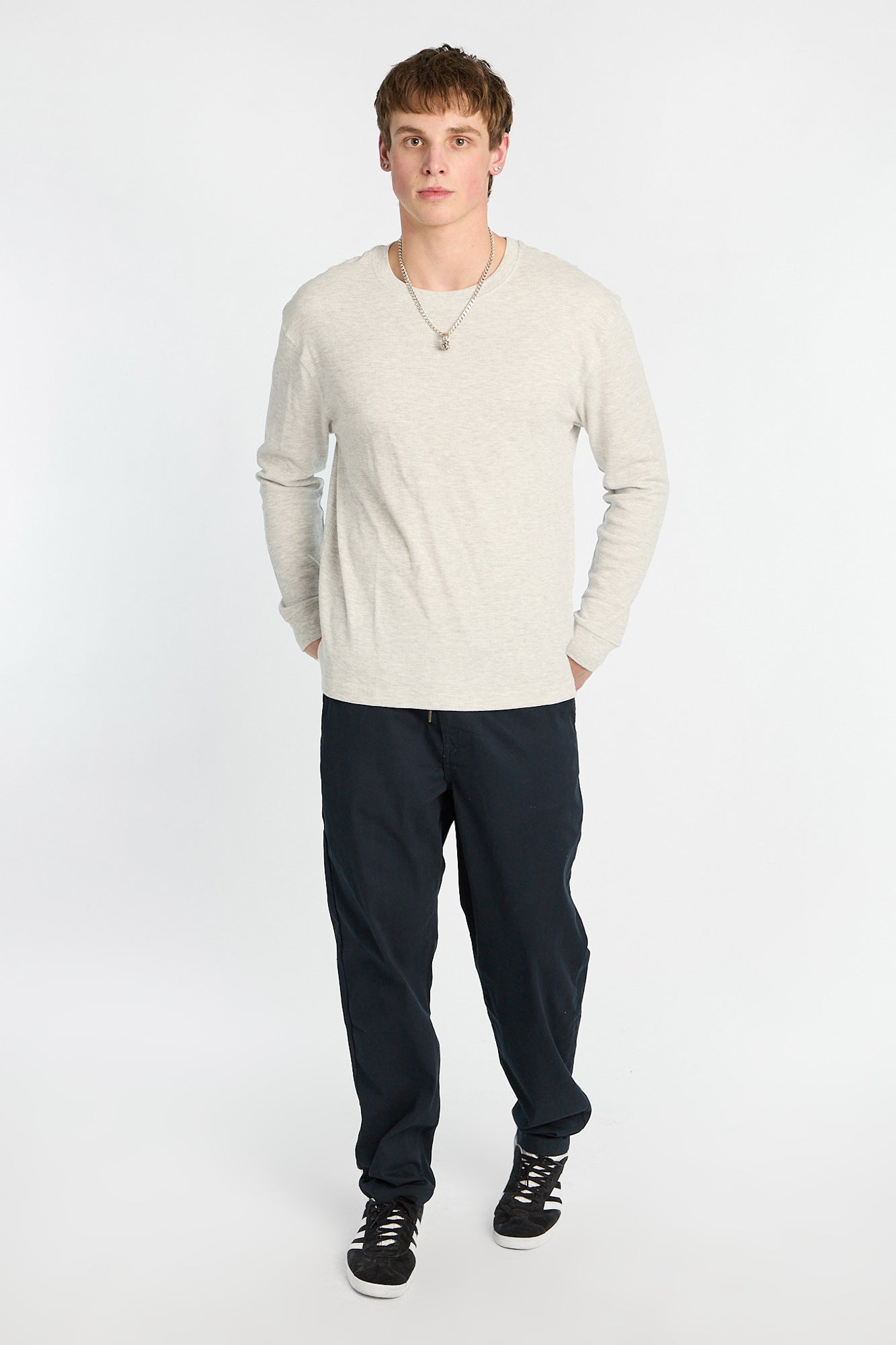 Relaxed Twill Pants