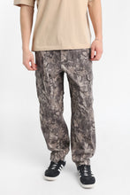 Camouflage Baggy Skater Cargo Twill Pants thumbnail 2