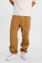 Pantalon décontracté resserré en sergé à poches avant obliques thumbnail 5