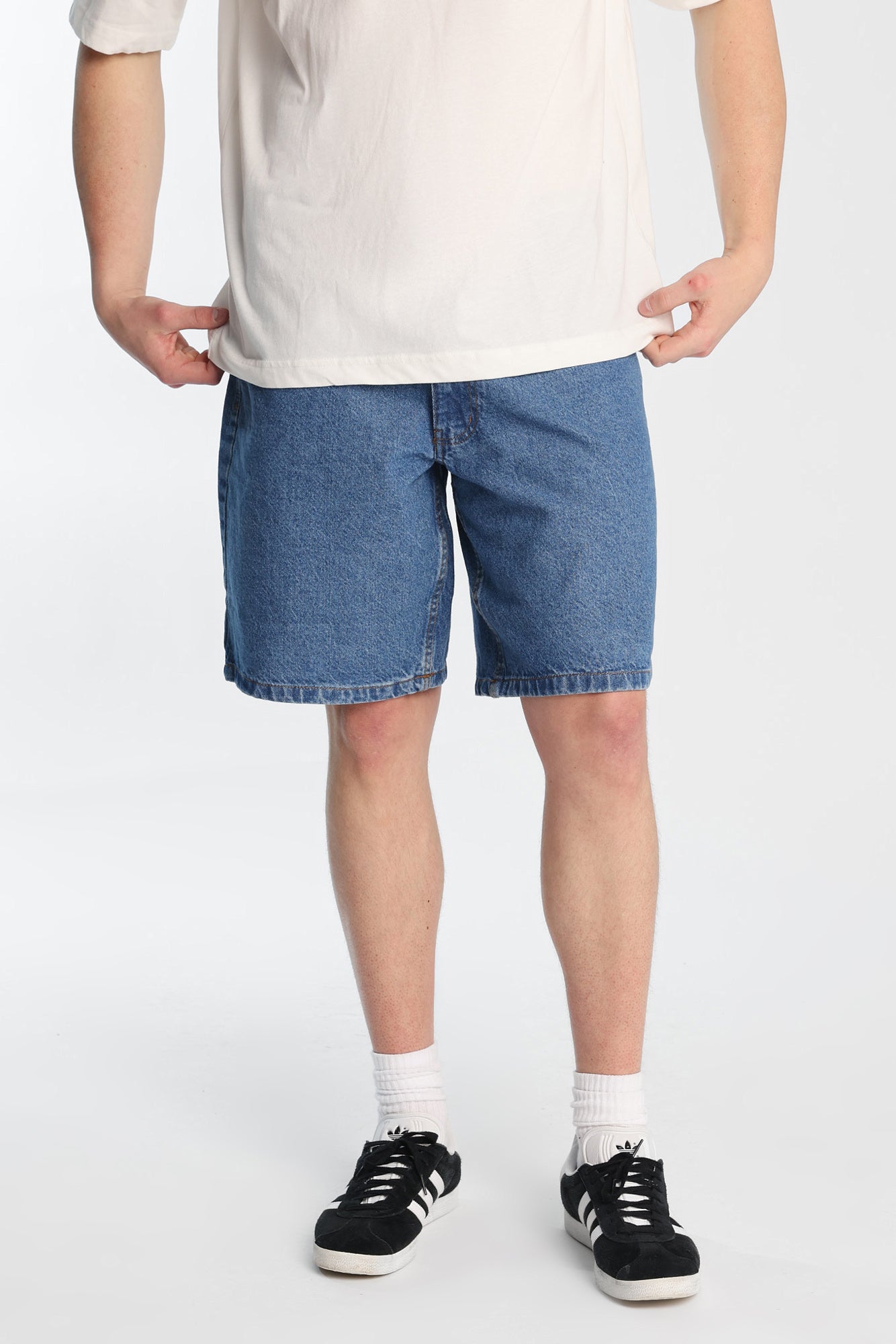 Shorts en denim lâche