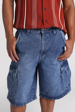 Baggy Cargo Denim Shorts thumbnail 2