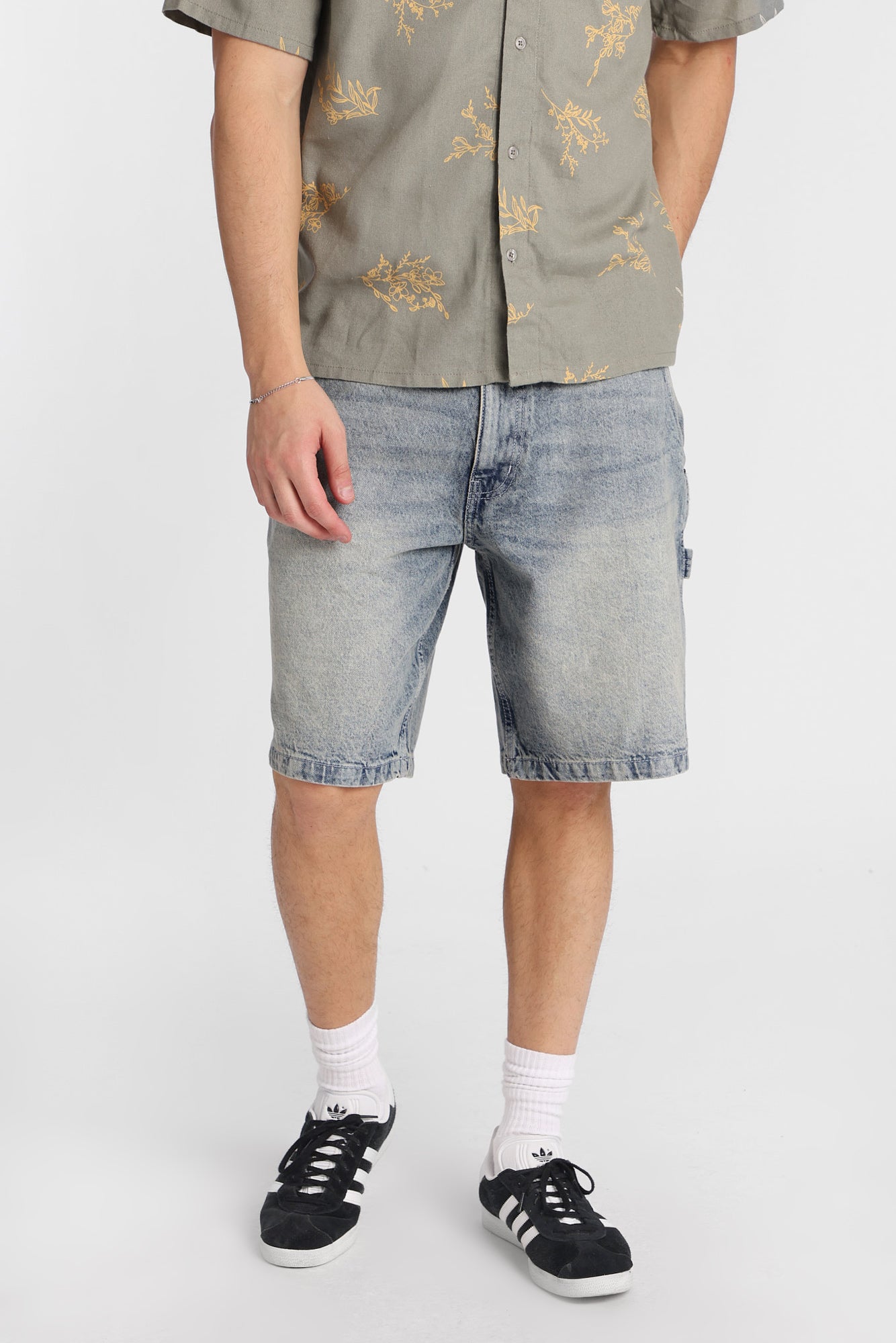 Carpenter Denim Shorts