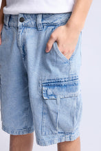 Short cargo en denim thumbnail 2
