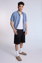 Shorts ample en jean thumbnail 4