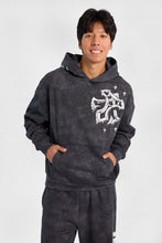 Arsenic Wings Graphic Washed Boxy Hoodie thumbnail 1