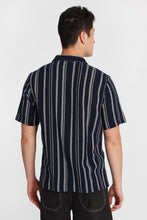 Striped Gauze Cotton Button-Up Shirt thumbnail 11