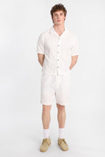 Textured Vertically Striped Short Sleeve Shirt thumbnail 13