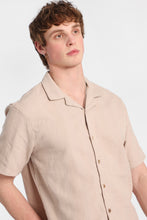 Textured Vertically Striped Short Sleeve Shirt thumbnail 14