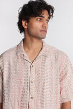 Textured Square Knit Short Sleeve Shirt thumbnail 2